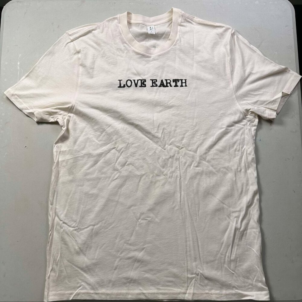 Neil Young & The Horse 2024 Love Earth Tour Official Merch Typewriter T-Shirt